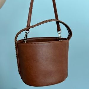 Free People Crossbody/Hand Vegan Bucket Bag